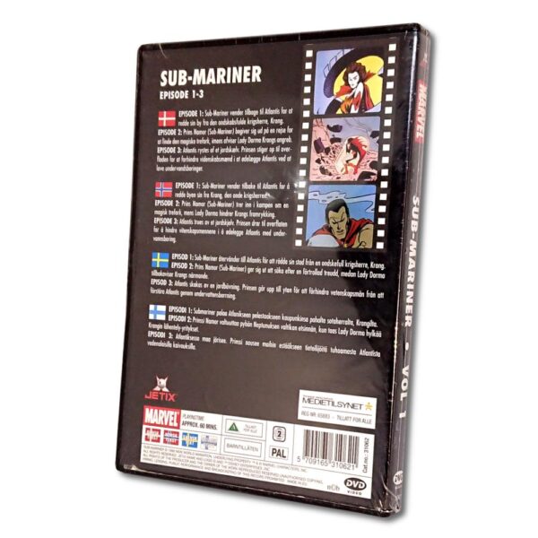 Sub-Mariner - Vol. 1 - DVD - Tecknad barnfilm