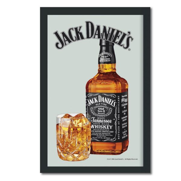 Jack Daniel's - Spegeltavla / Pubspegel / Barspegel - Bottle