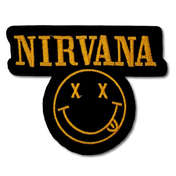 Nirvana - Tygmärke - Smiley