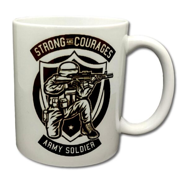 Roach - Mugg - Strong and Courages - Army Soldier