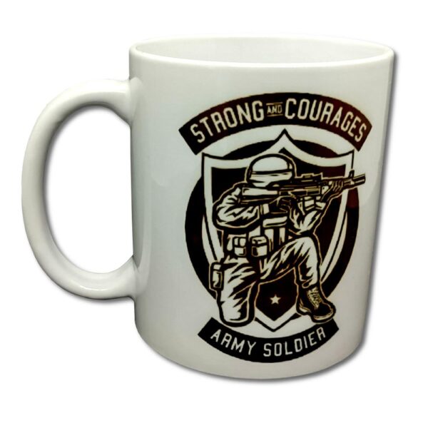 Roach - Mugg - Strong and Courages - Army Soldier