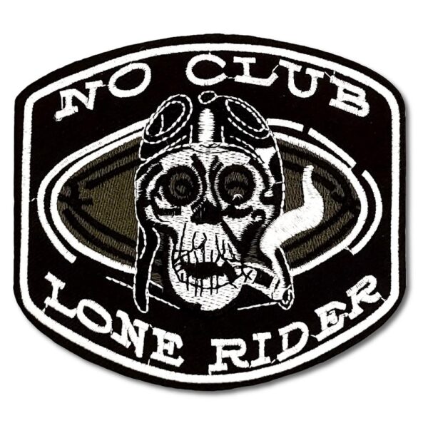 Tygmärke - No Club - Lone Rider
